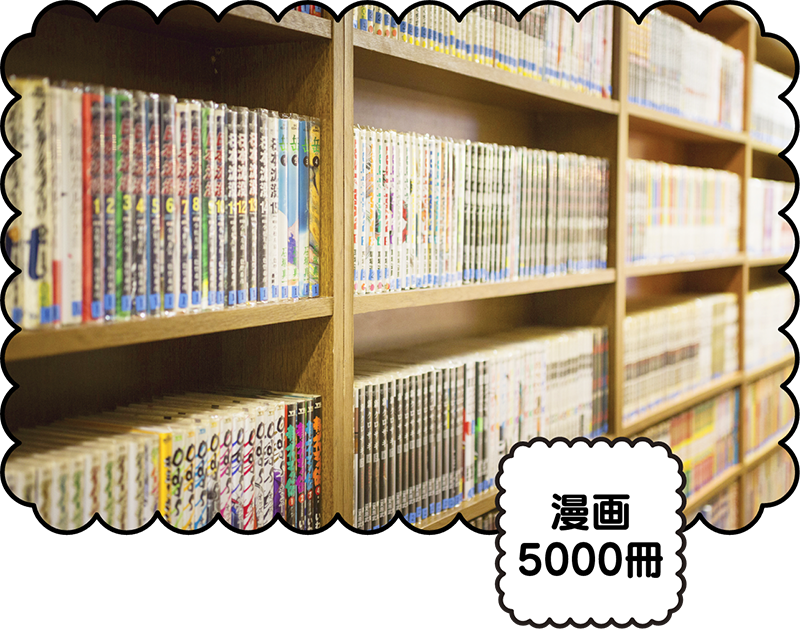 漫画5000冊